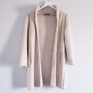 Bianca B. Cream Italian Cardigan M Made in Italy